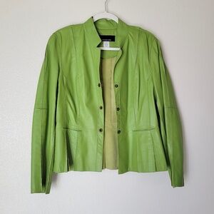 Women's NWOT genuine leather jacket - 8